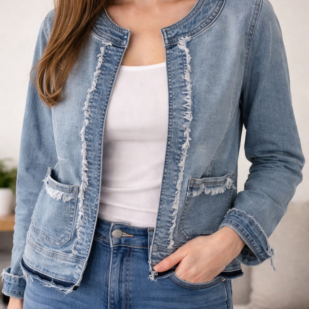 Nautica Light Blue Denim Jacket